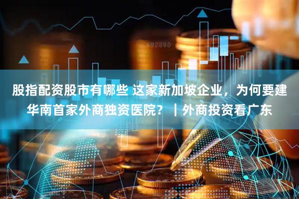 股指配资股市有哪些 这家新加坡企业，为何要建华南首家外商独资医院？｜外商投资看广东